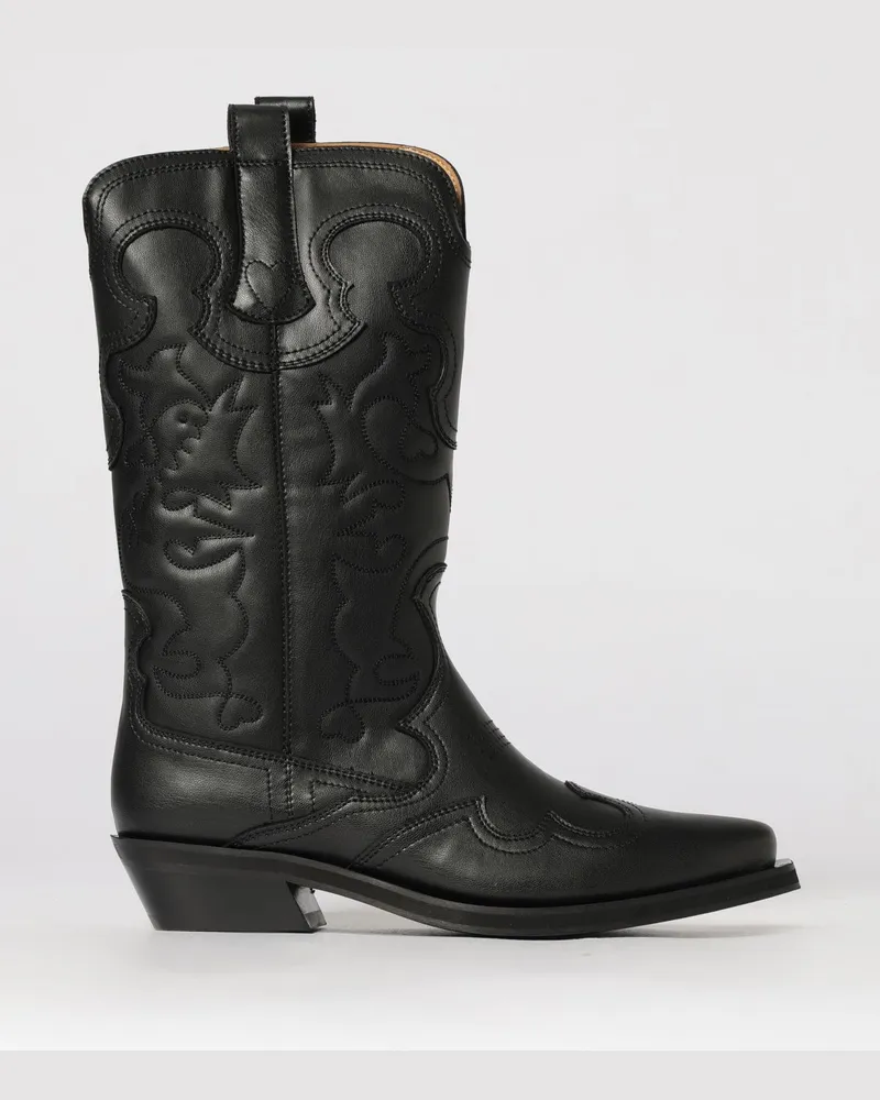 Ganni Stiefel damen Schwarz