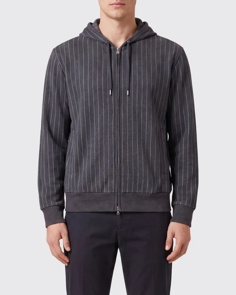 Herno Sweatshirt herren Stahl