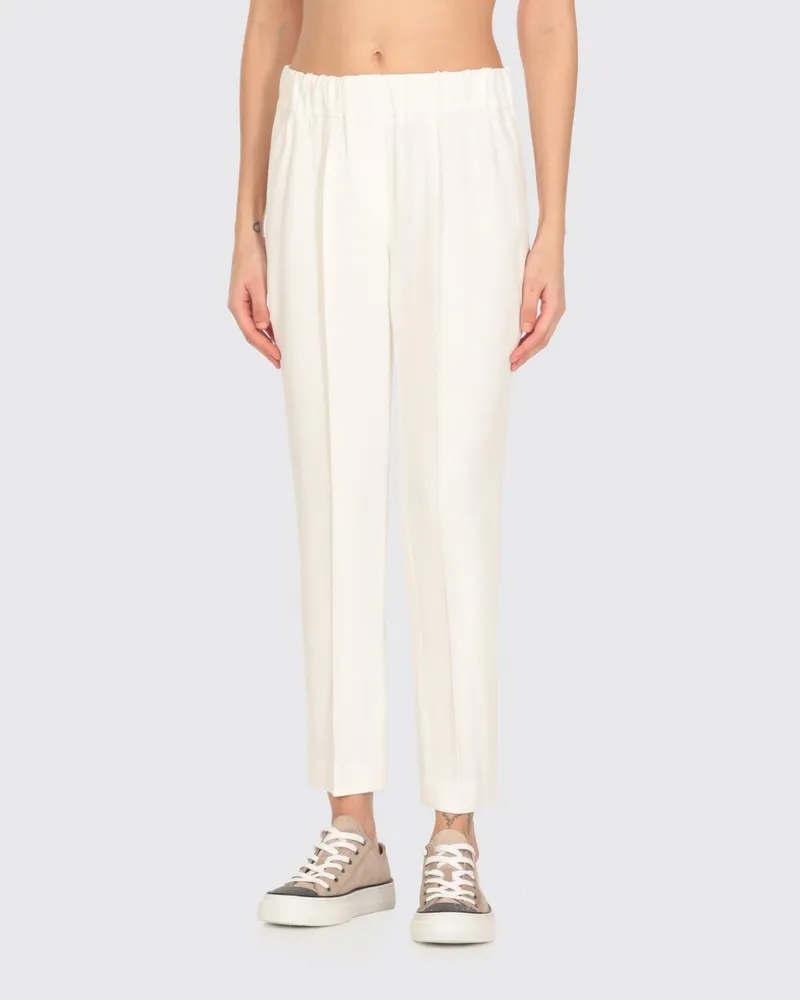 Brunello Cucinelli Hose damen Weiß