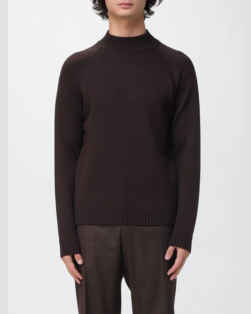 Zanone Sweatshirt herren Braun