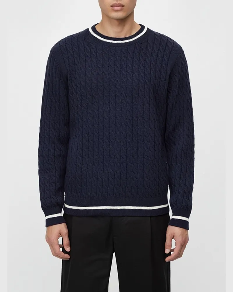 Eleventy Pullover herren Blau