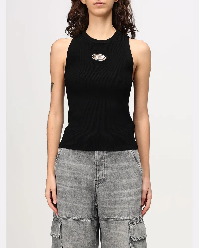 Diesel Top damen Schwarz