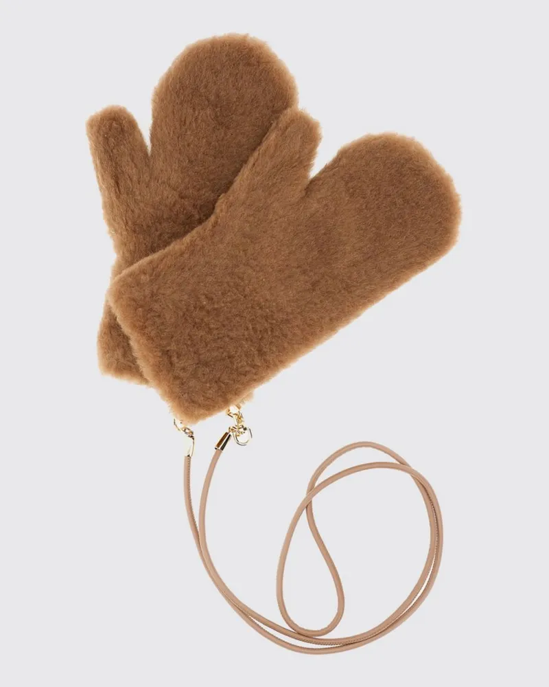 Max Mara Handschuhe damen Camel