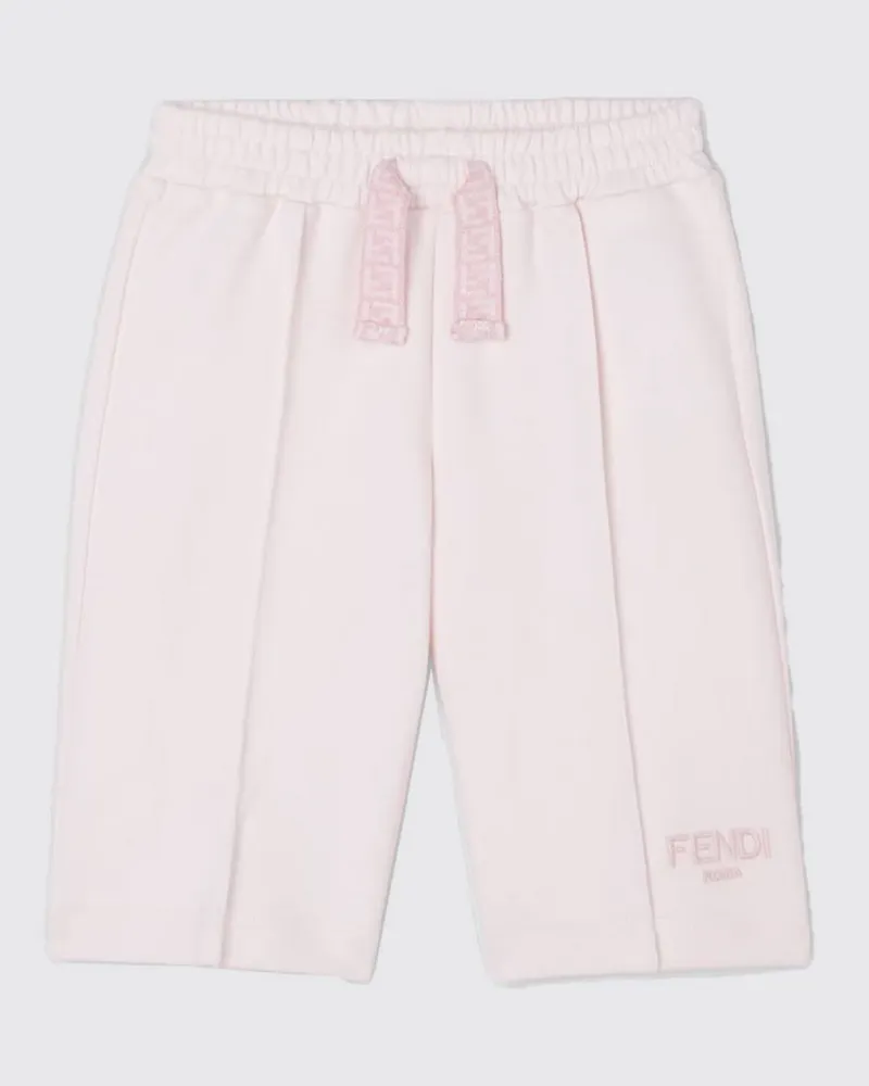 Fendi Trainingshose für Jungen aus Baumwolle mit elastischem Bund Pink
