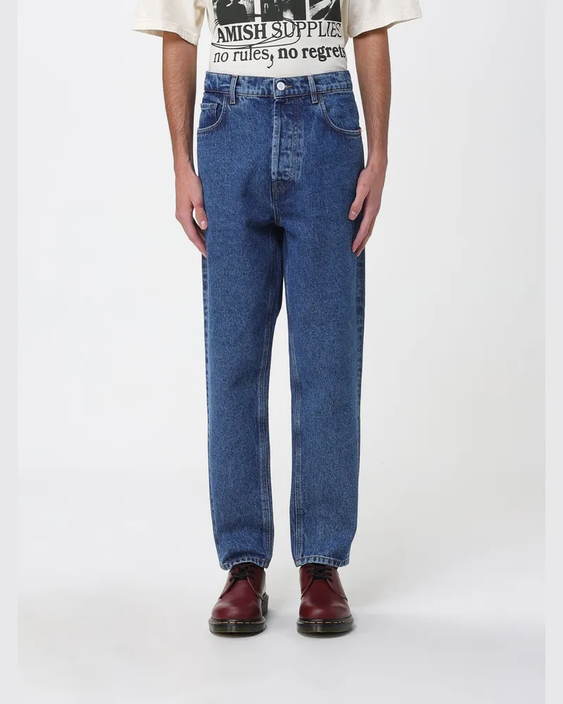 Amish Jeans herren Blau