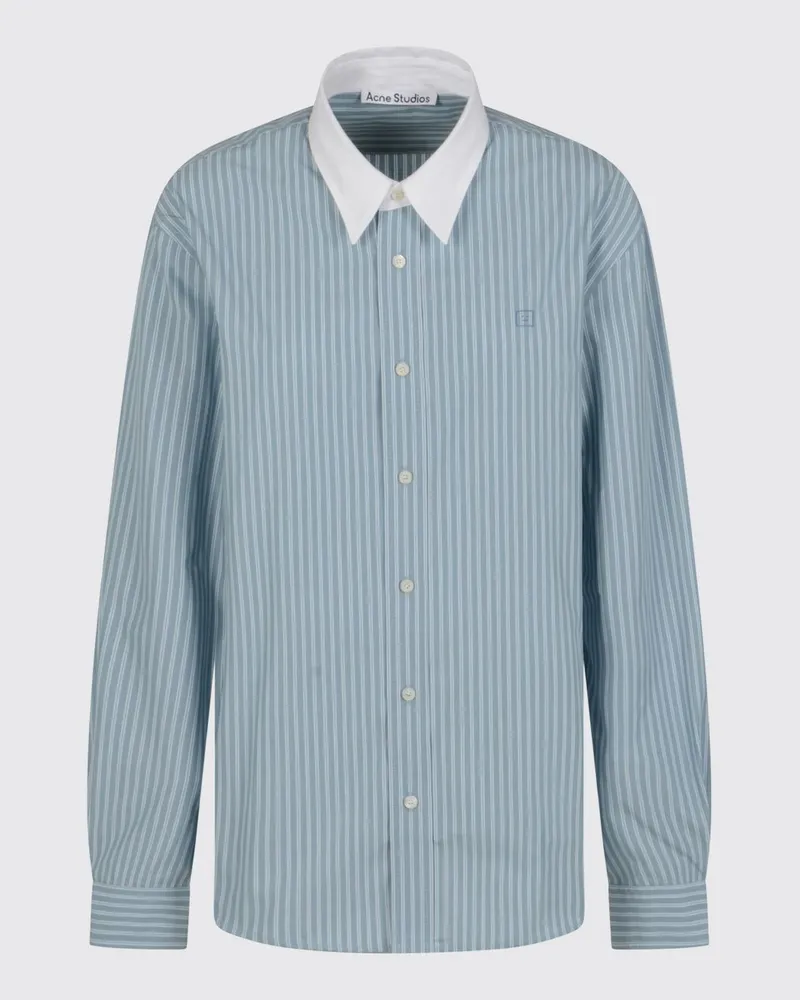 Acne Studios Hemdbluse damen Blau