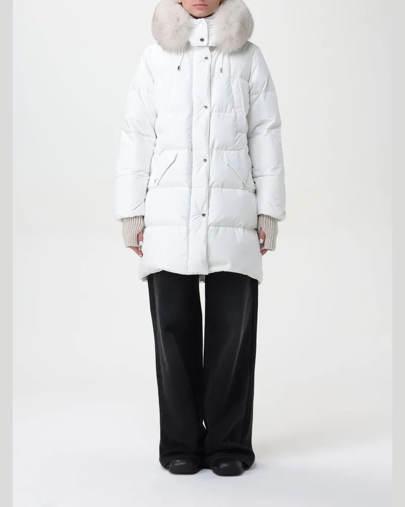 MOORER Jacke damen Weiß