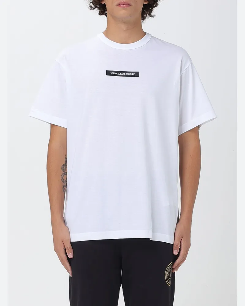 Versace Jeans T-shirt herren Weiß