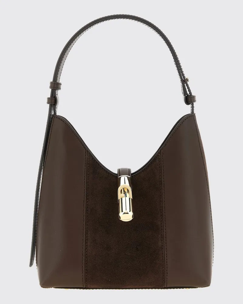 Furla Schultertasche damen Kaffee