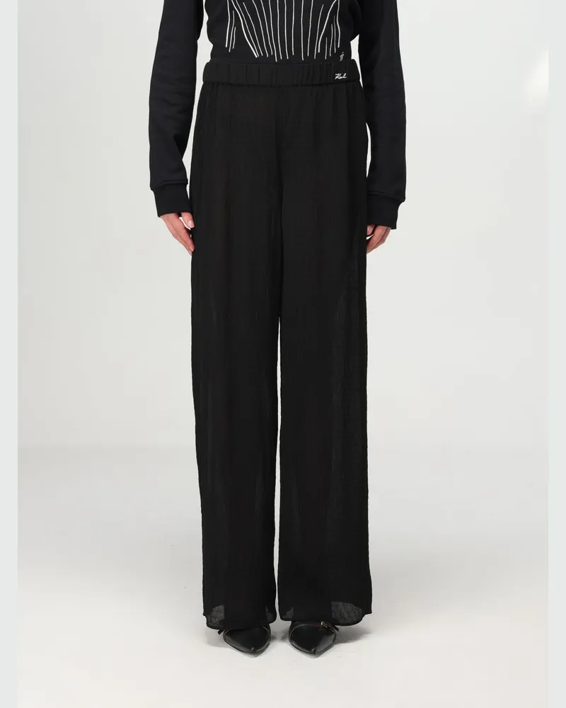 Karl Lagerfeld Hose damen Schwarz