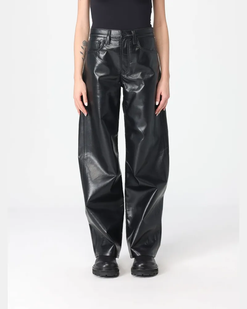 AGOLDE Hose damen Schwarz