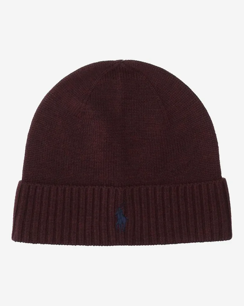 Ralph Lauren Hut herren Burgunderrot