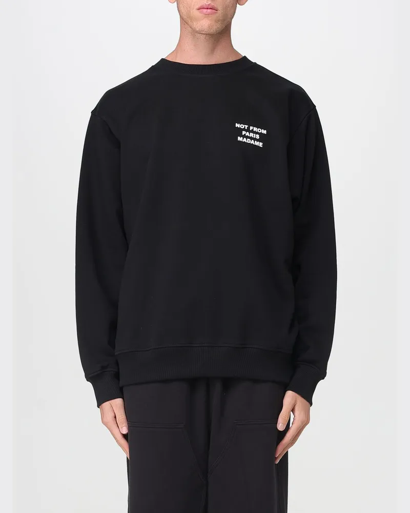 Drôle de Monsieur Sweatshirt herren Schwarz