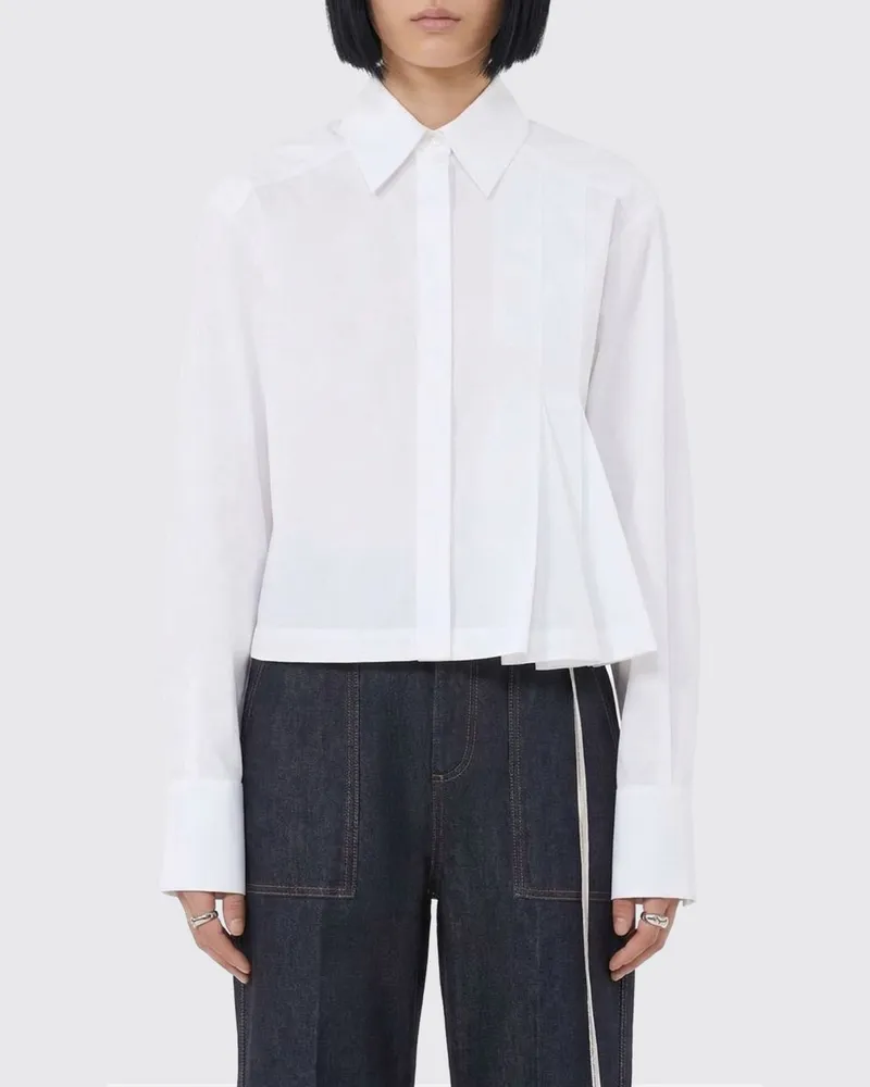 SPORTMAX Hemdbluse damen Weiß