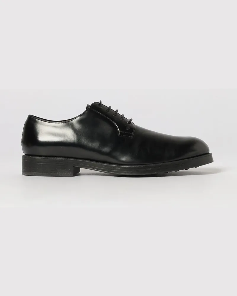 TOD'S Leder-Derbys Schwarz