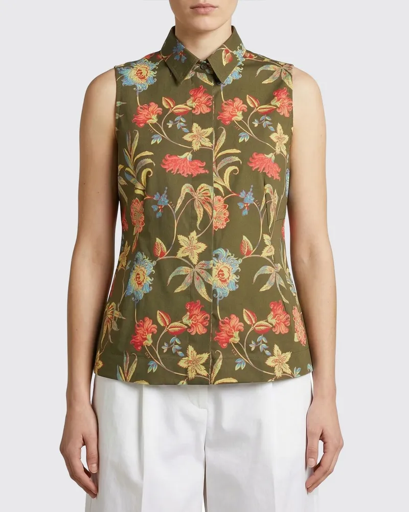 Fay Hemdbluse damen Grün