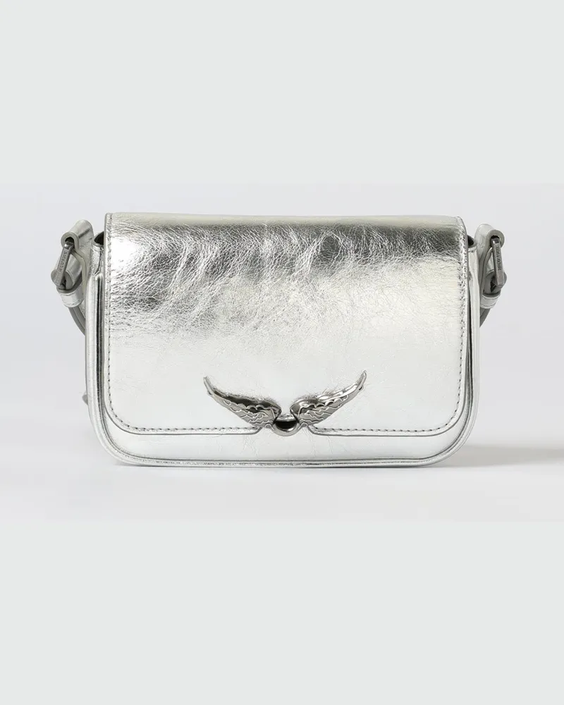 Zadig & Voltaire Schultertasche damen Zadig & Voltaire Silber
