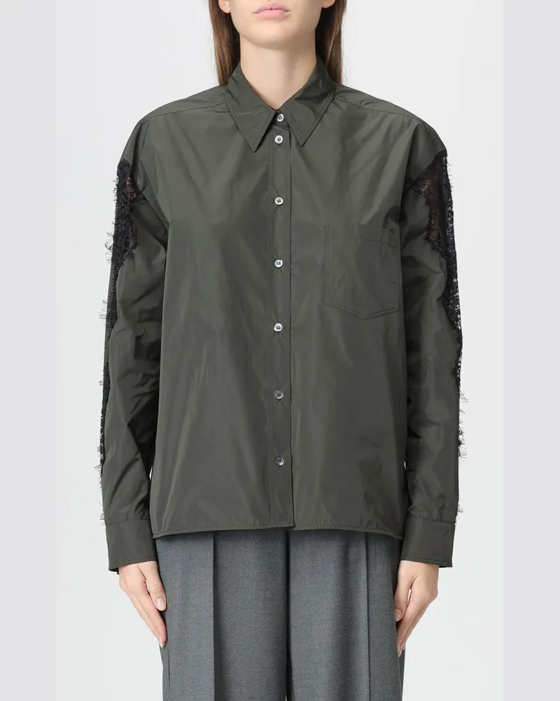 Pinko Hemdbluse damen Grün