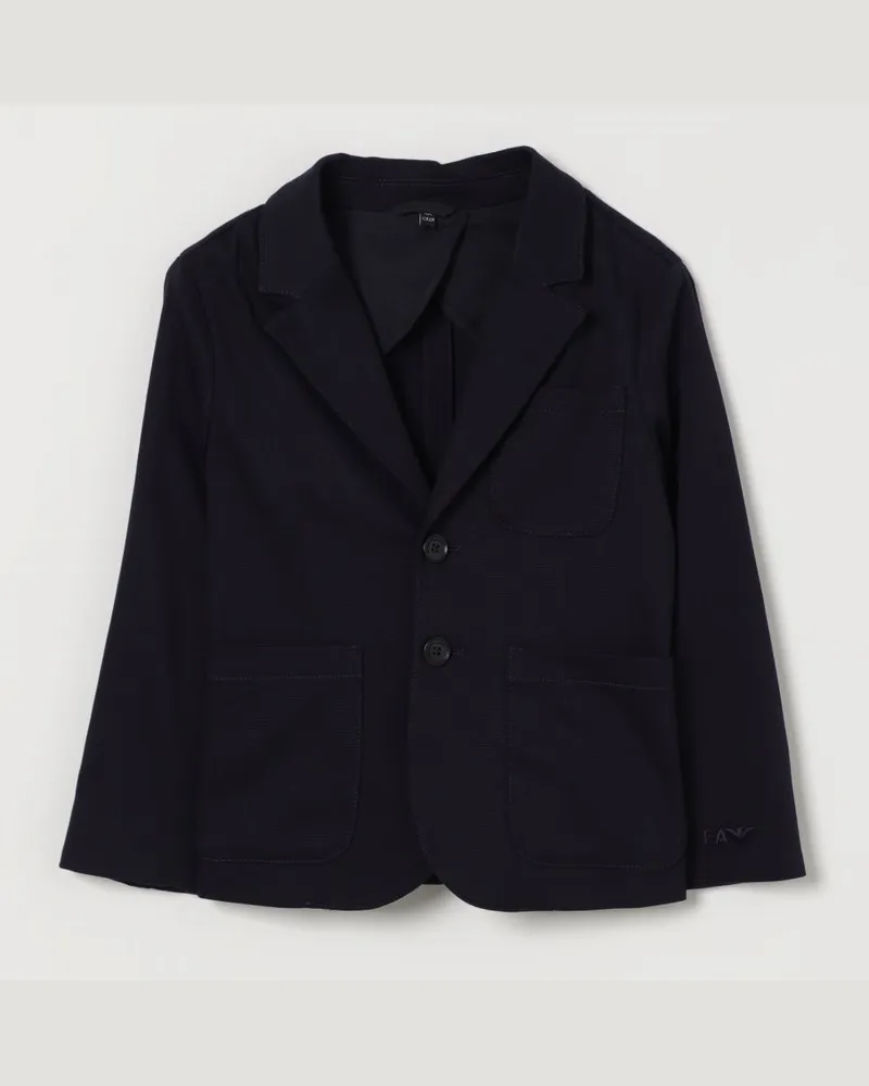 Emporio Armani Einreihiger Blazer Blau