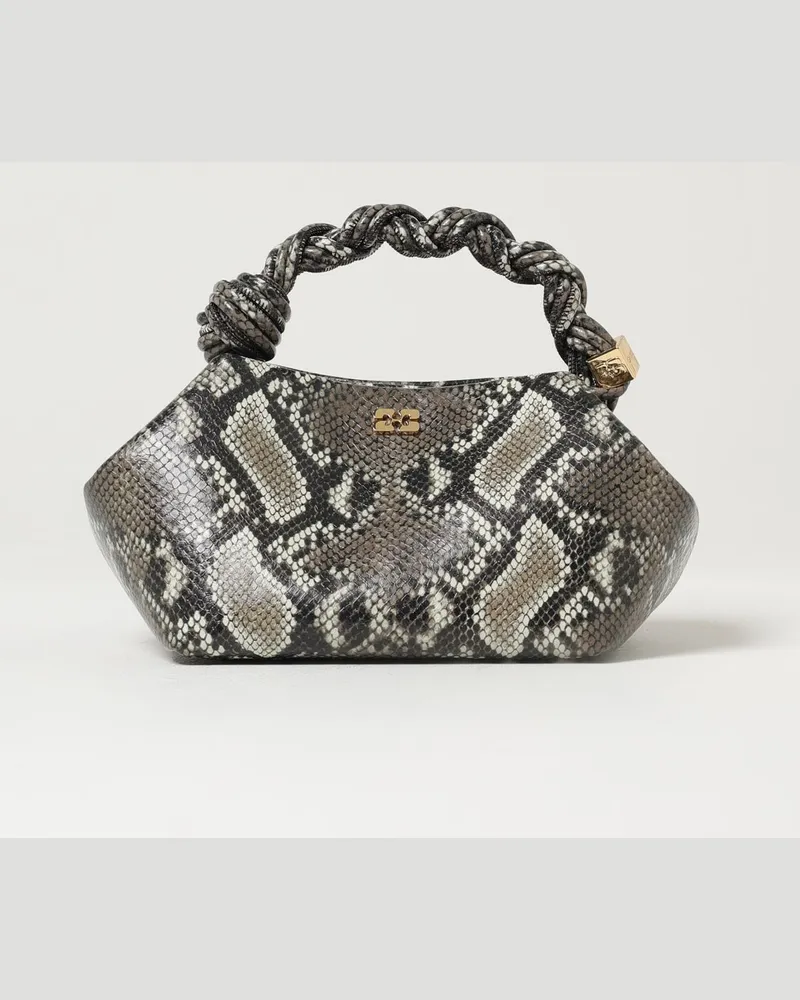 Ganni Handtasche damen Grau