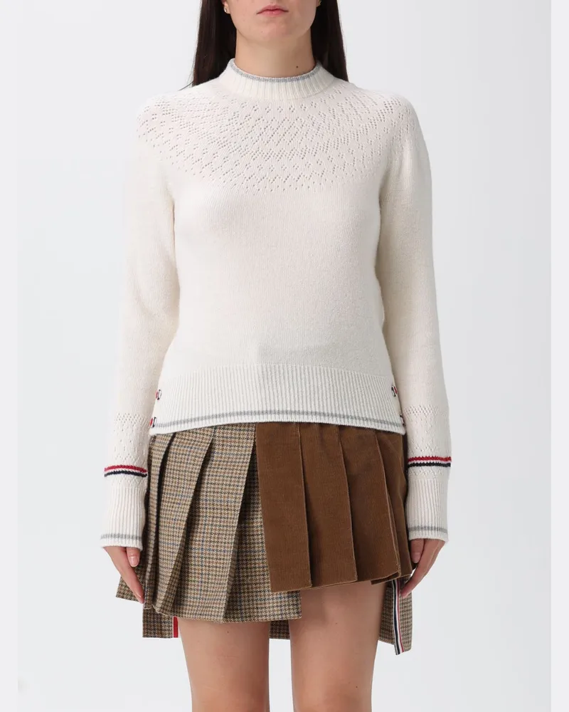 Thom Browne Pullover damen Weiß
