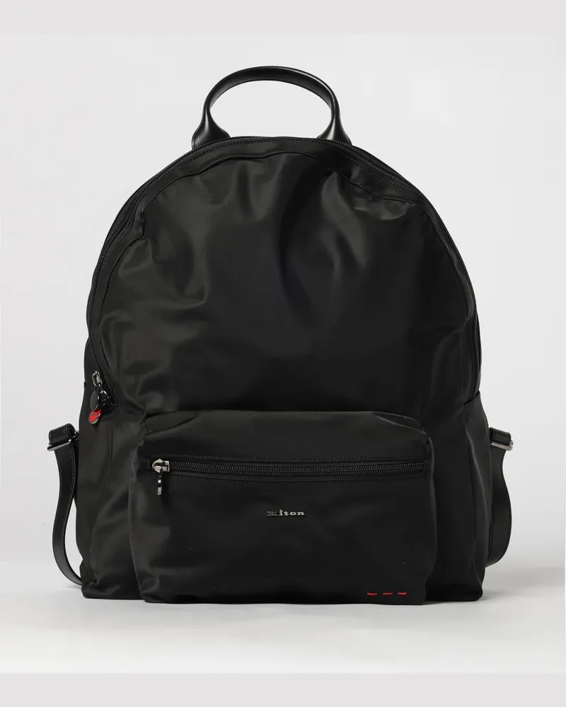Kiton Rucksack herren Schwarz