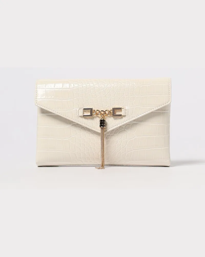Elisabetta Franchi Schultertasche damen Weiß