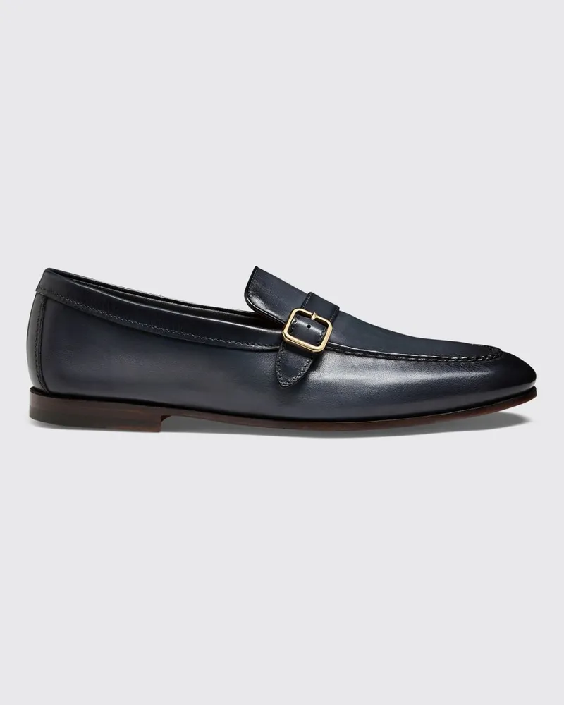 Santoni Schuhe herren Blau