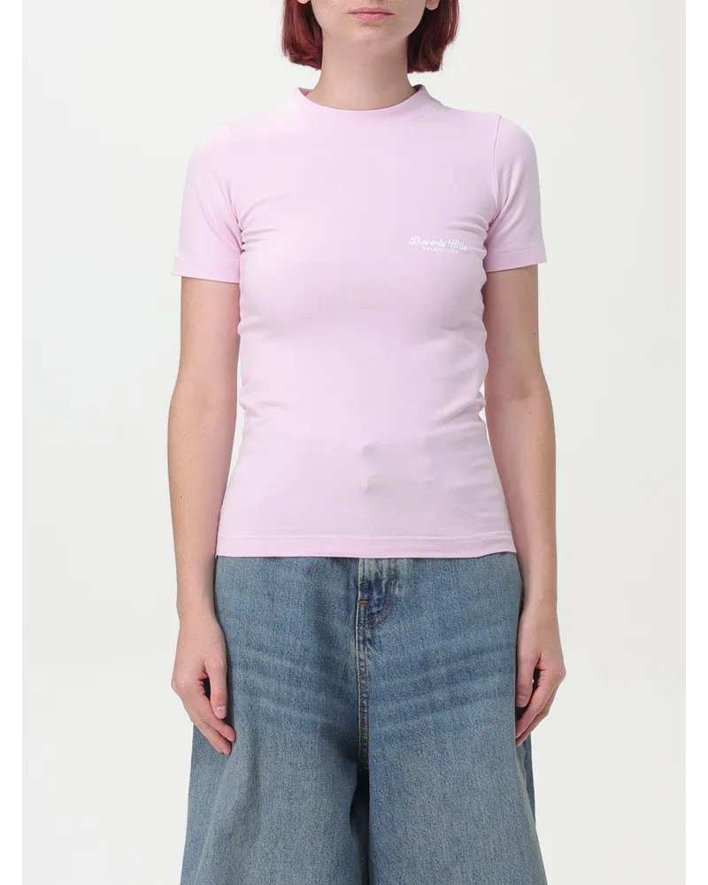 Balenciaga T-shirt damen Pink