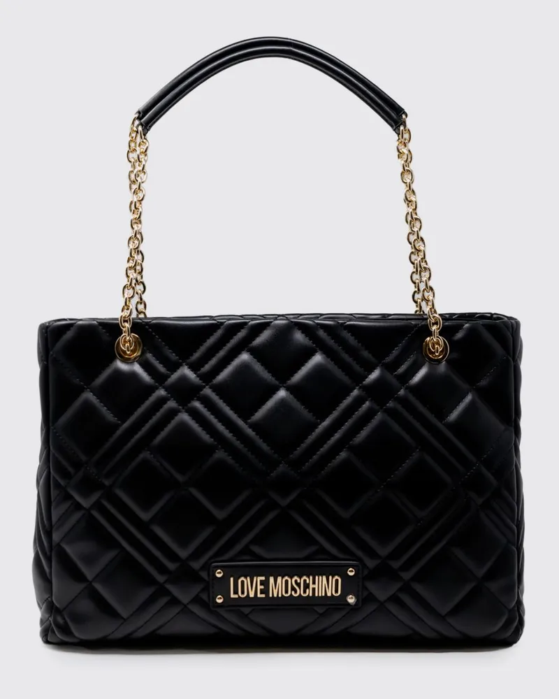 Moschino Schultertasche damen Schwarz