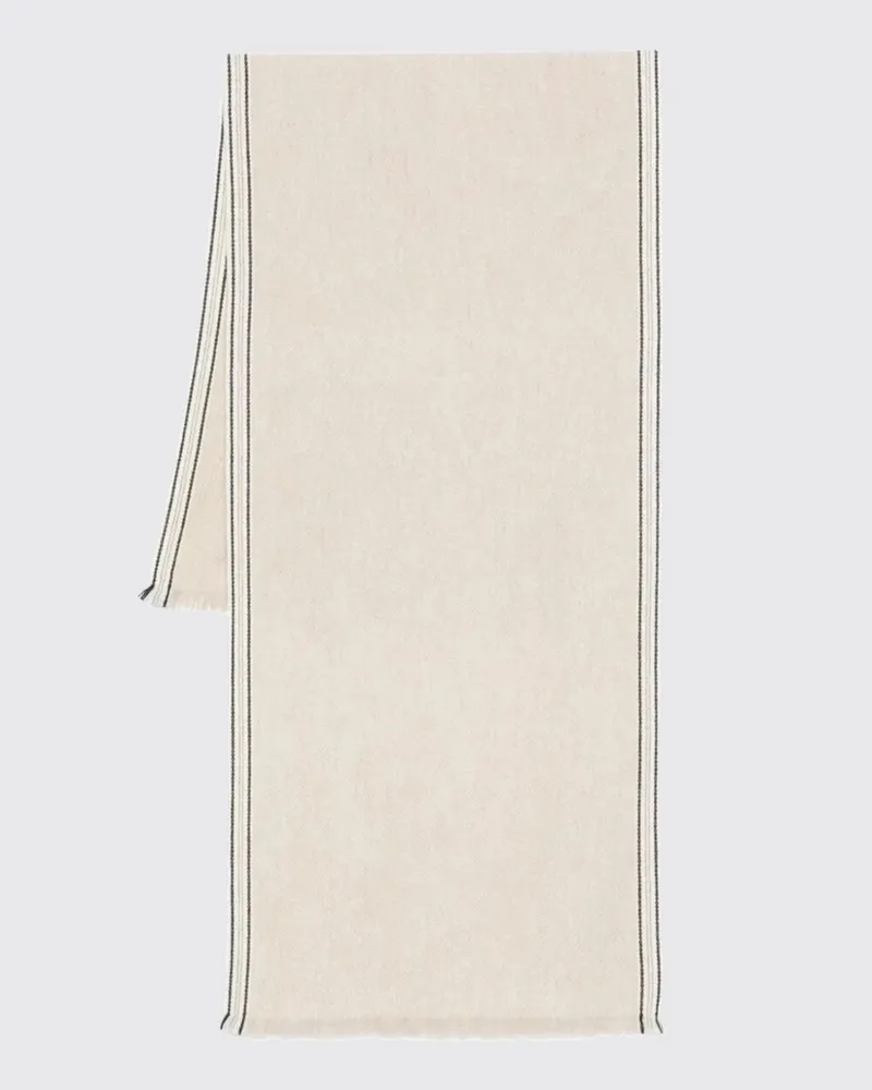 Brunello Cucinelli Schal herren Ivory