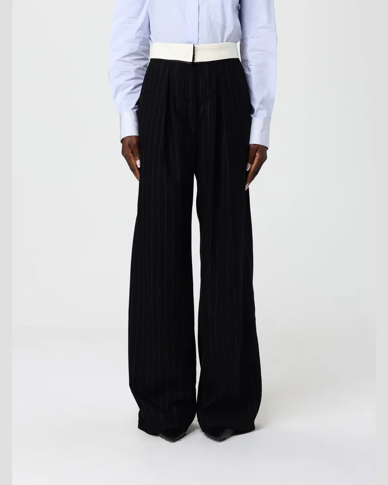 forte_forte Hose damen Schwarz