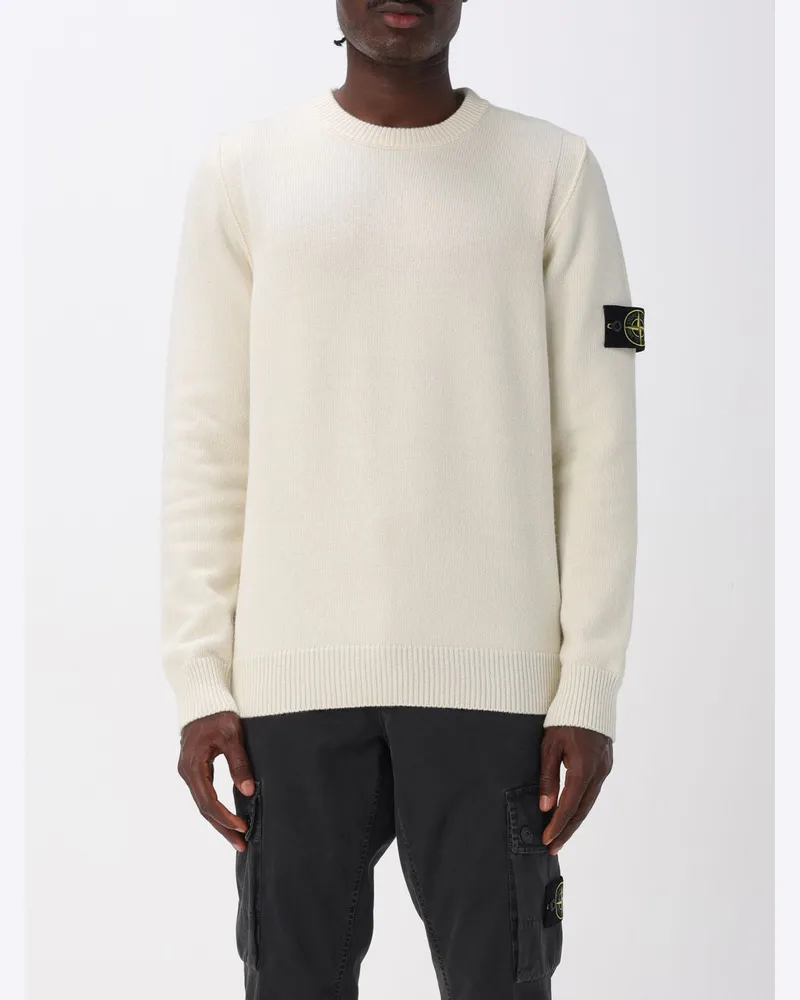 Stone Island Pullover herren Ivory