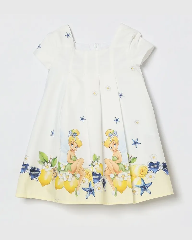 Monnalisa Bedrucktes Baumwollkleid Bunt