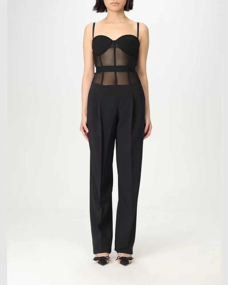 Elisabetta Franchi Kleider damen Schwarz