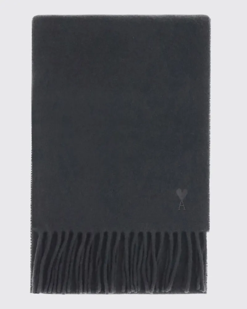 AMI Paris Schal herren Schwarz