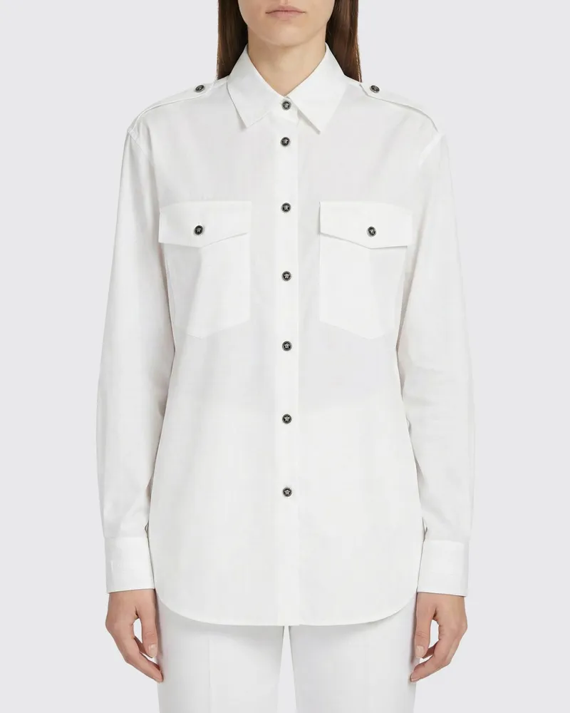 Versace Shorts damen Weiß