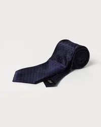 Ermenegildo Zegna Krawatte Blau