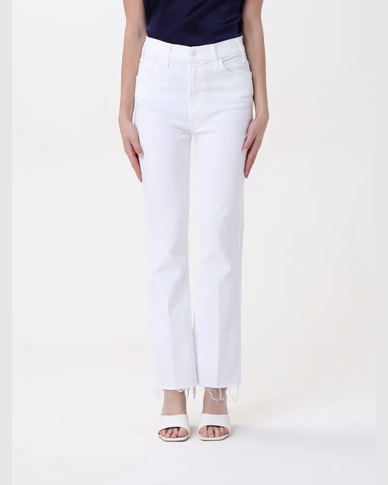 Mother Jeans damen Weiß