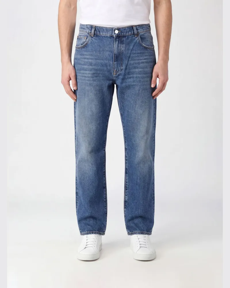 Amish James Denim Jeans Blau