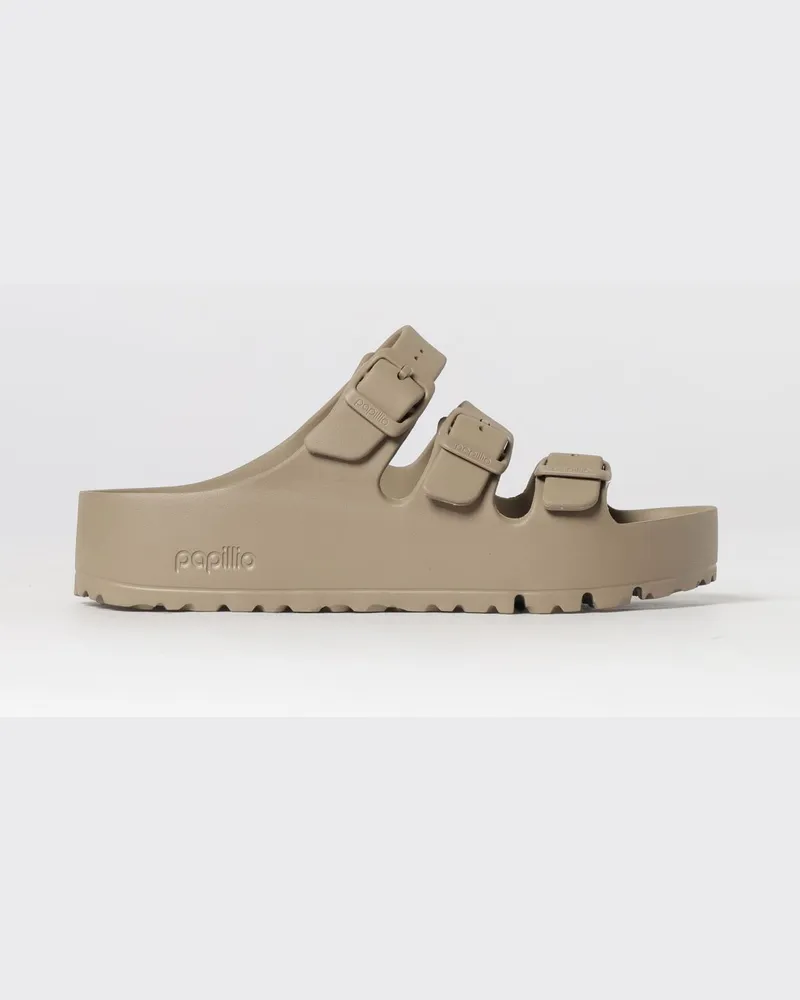 Birkenstock Florida III EVA Pap Flex Platform Gummi-EVA-Sandale Taubengrau
