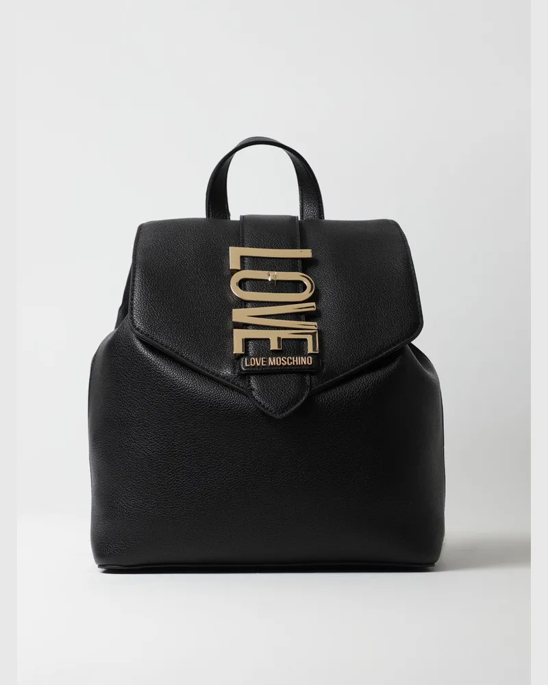 Moschino Rucksack damen Schwarz