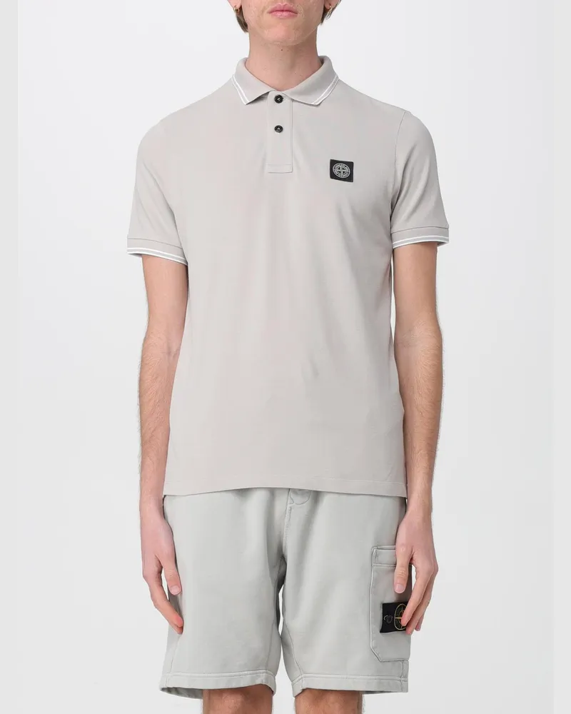 Stone Island Polo herren Grau