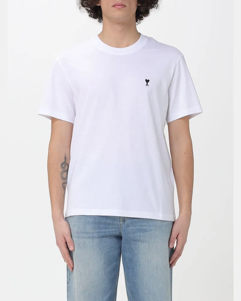 AMI Paris T-shirt herren Weiß