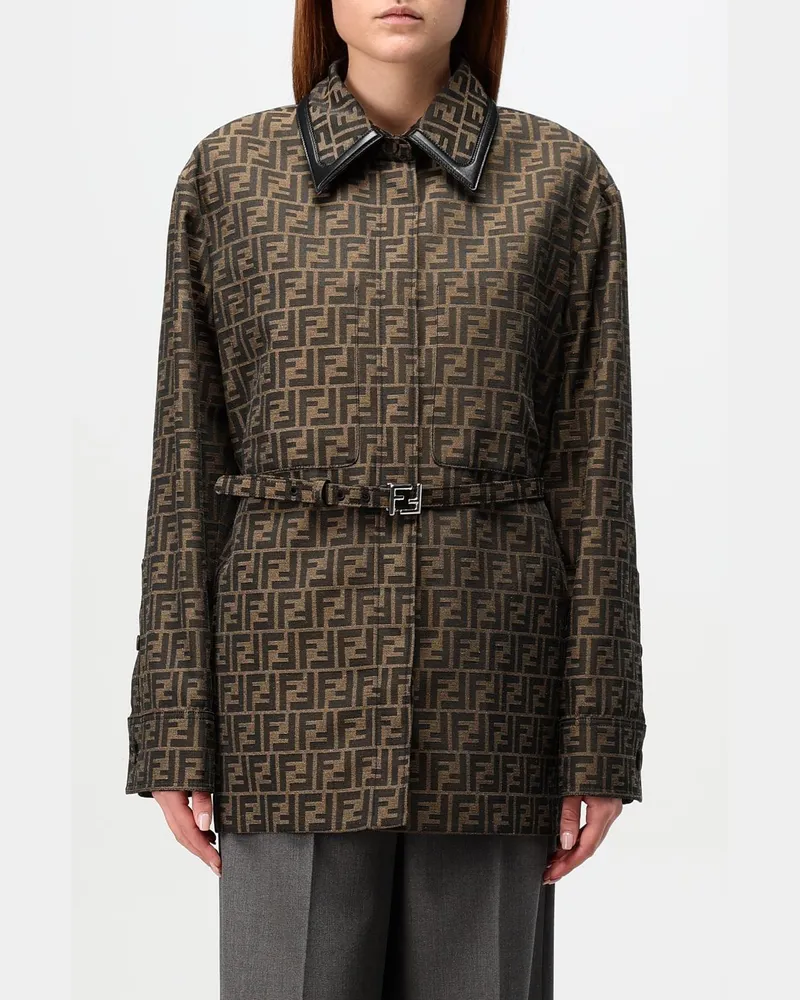 Fendi Jacke damen Braun