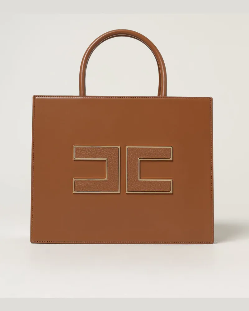 Elisabetta Franchi Schultertasche damen Braun