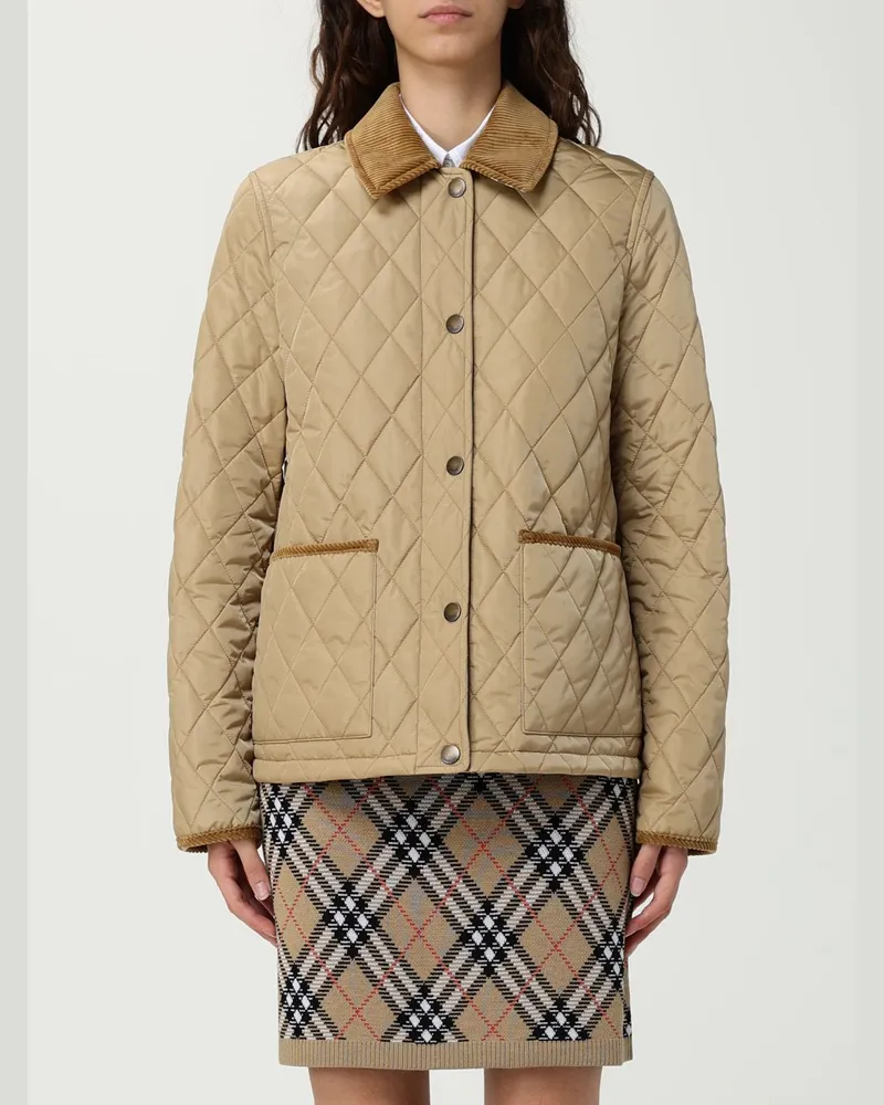 Burberry Jacke damen Weiß