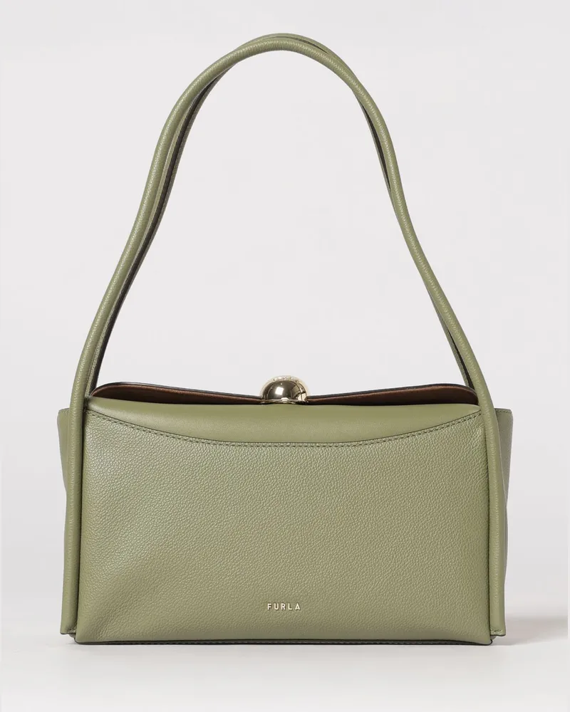Furla Schultertasche damen Grün