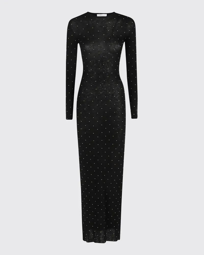 Paco Rabanne Kleid damen Schwarz