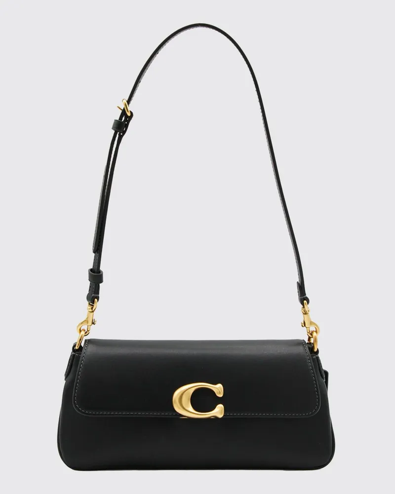 Coach Schultertasche damen Schwarz